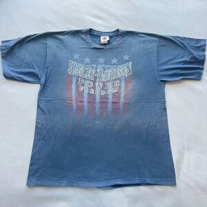 Harley Davidson T Shirt Mens XL Spartanburg SC Crossroads Of The South Graphic